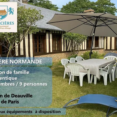 Longere Normande Les Glacieres - 9 Pers - Entre Et Campagne * Le Pin (Calvados)