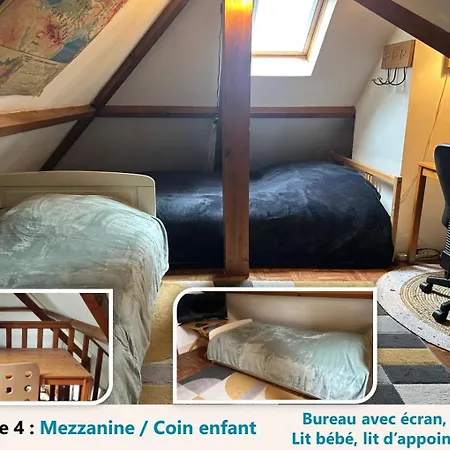 度假居 Longere Normande Les Glacieres - 8 Pers