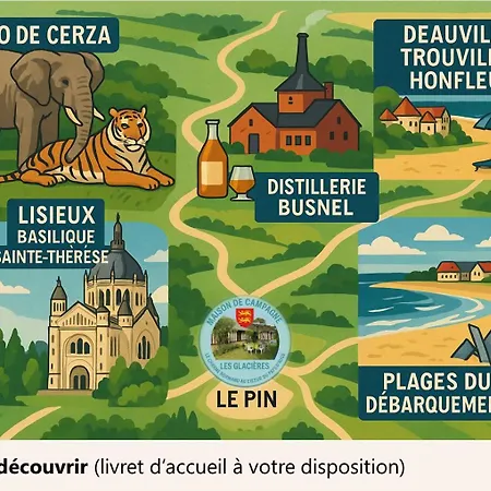 Longere Normande Les Glacieres - 8 Pers *