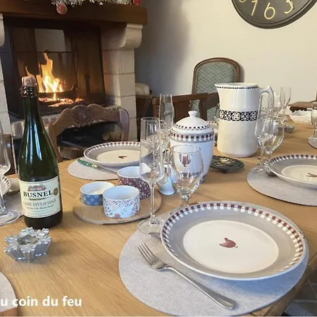 Longere Normande Les Glacieres - 9 Pers - Entre Et Campagne * Le Pin (Calvados)