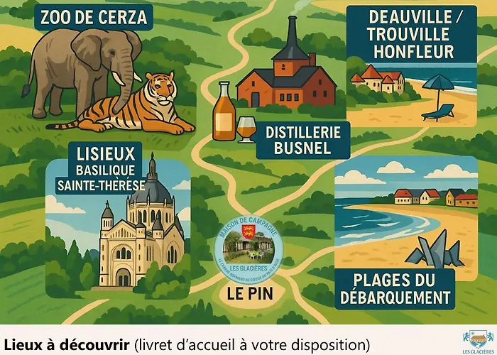 Longere Normande Les Glacieres - 8 Pers *